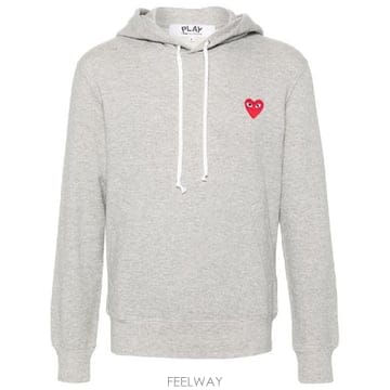 Comme des Garcons �׶�����Ÿ �ؿ� �ĵ������� ���� RED HEART COTTON HOODIE AXT1701�׶�����Ÿ �ؿ� �ĵ������� ���� RED HEART COTTON HOODI