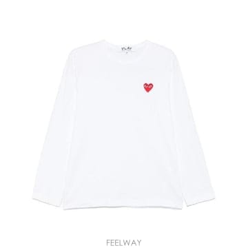Comme des Garcons �׶�����Ÿ �ؿ� �ĵ������� ���� RED HEART COTTON Ƽ���� AXT118D2�׶�����Ÿ �ؿ� �ĵ������� ���� RED HEART COTTON Ƽ��