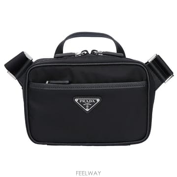 [비엔비명품관] PRADA 프라다 남여공용 리나일론 사피아노 숄더백 크로스백