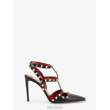 [N85]발렌티노 가라바니 9W2S0PV4WZD 여성 펌프스 슬링백 하이힐 valentino Rockstud