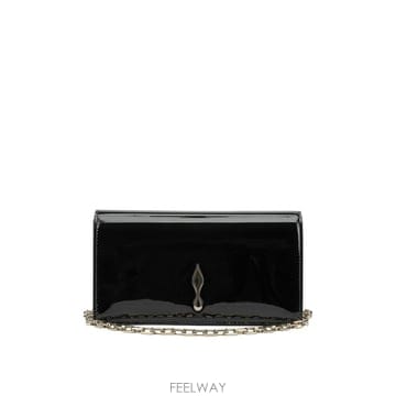 Christian Louboutin [V90]ũ����������� 1265080CM6SBETTINA CLUTCH PAT ���� Ŭ��ġ�� �Ŀ�ġ ��Ƽ���̽�[V90]ũ����������� 1265080CM6SBETTINA CLUTCH PAT ����