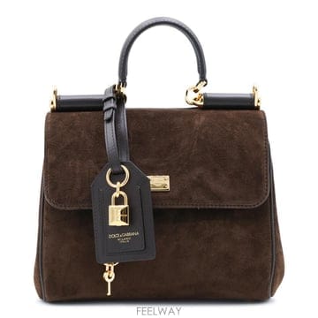 Dolce&Gabbana [B47]��ü�ذ��ٳ� BB7781BO9038M157 ���� ��Ʈ�� ž�ڵ�� ���� BROWN LEATHER TO[B47]��ü�ذ��ٳ� BB7781BO9038M157 ���� ��Ʈ�� ž�ڵ�