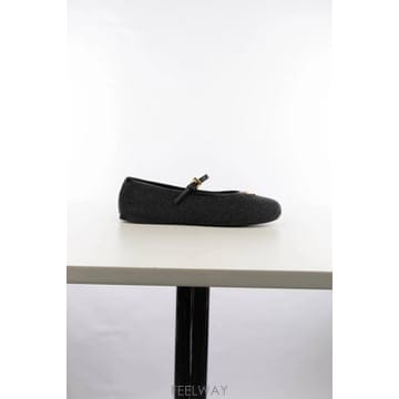 PRADA [W63]����� 1F689OF005219 F0308 ���� �÷����� �߷��������� BALLERINE[W63]����� 1F689OF005219 F0308 ���� �÷����� �߷�����