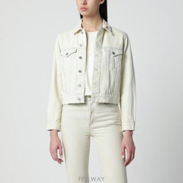 26SS A P C  화이트 데님 자켓 COHLBF32028COAAF TP578810917