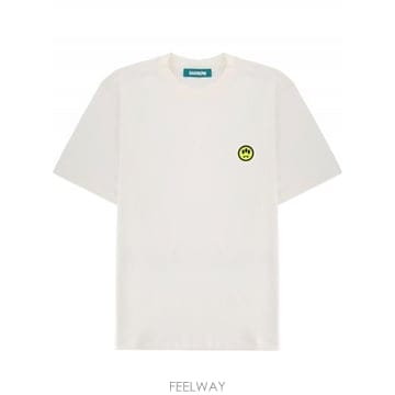 바로우 T 셔츠 로고 화이트