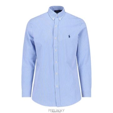 26 FW 폴로 랄프로렌 올핏 스트라이프 스트레치 팝린 셔츠 001 710929344