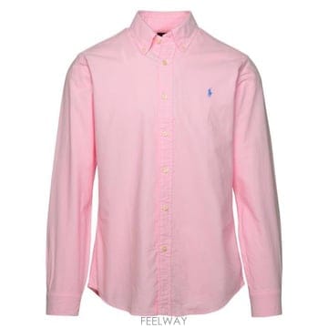 26 FW 폴로 랄프로렌 로고 엠브로이더드 버튼 셔츠 027 710805564