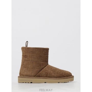 25FW Fendi FF 부츠 in suede 7U1822ASA1F0C23 TP577904553
