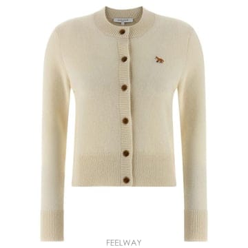 25FW Maison Kitsune Merino 울 가디건 PW00506KT10060383 TP5788011
