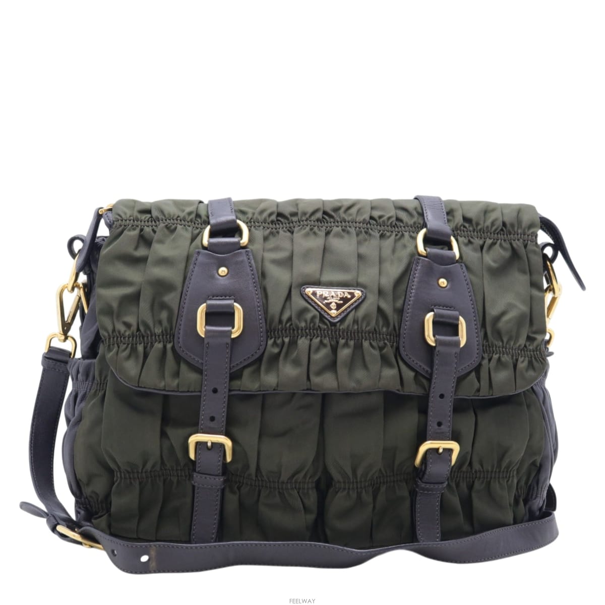 PRADA [�����߰���ǰ������] ����� BT0636 ������ �޽����� ���� A+[�����߰���ǰ������] ����� BT0636 ������ �޽����� ��