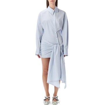 26SS 디아티코 디아티코 striped poplin 미니 드레스 WCA00464CCC127AA264 TP5