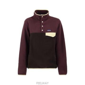 Patagonia Recycled fleece snap button pullover 25455DNBR TP5