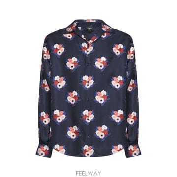 26SS Fendi 셔츠 Over 실크 Bou FS1355AY4BF0ZNZ TP579307311