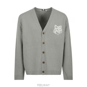 25FW Maison Kitsune FOX HEAD 가디건 PM00509KM03290396 TP5783963