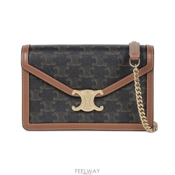 CELINE ������ 26SS ź Ʈ������ ���� ü�� ������ 10L462DQB 04LU������ 26SS ź Ʈ������ ���� ü�� ������ 10L462DQB 04L