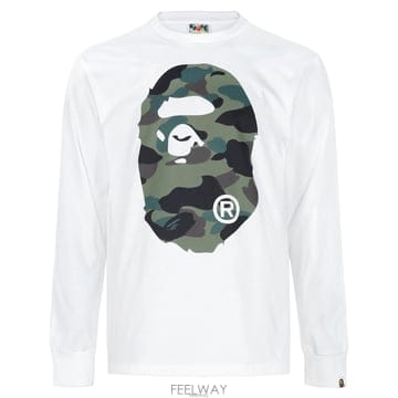 Bape ������ 26SS ȭ��Ʈ �׸� 1ST ī�� �� ������ ��� ���� Ƽ���� 001LTM301015M WHITE ������ 26SS ȭ��Ʈ �׸� 1ST ī�� �� ������ ��� ���� 