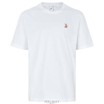 Maison Kitsune ����Ű���� 26SS ȭ��Ʈ �帮�� ���� ����Ʈ Ƽ���� QM00102KJ7026 P100����Ű���� 26SS ȭ��Ʈ �帮�� ���� ����Ʈ Ƽ���� QM001