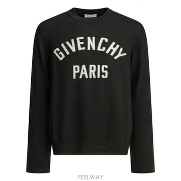 26FW Givenchy 맨즈 니트 스웨터 BM90X94YQP001BLACK TP578395765