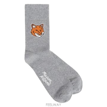 26SS Maison Kitsune CALZE PM06400KT0010H170 TP579562147