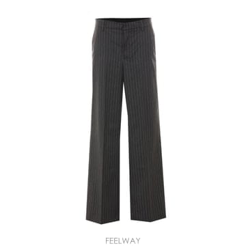 26FW ZADIG VOLTAIRE anthracite striped 팬츠 WWPA01905023 TP577