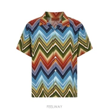 26SS MISSONI Macro Zigzag 셔츠 BS26SJ01BW010QSM9Z2 TP578404866