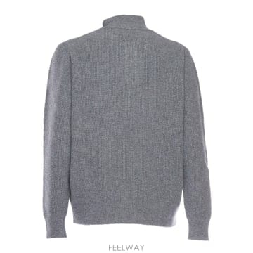 23FW 발렌타인 하프 집 스웨터 B2P2007W06715125 TP575554112