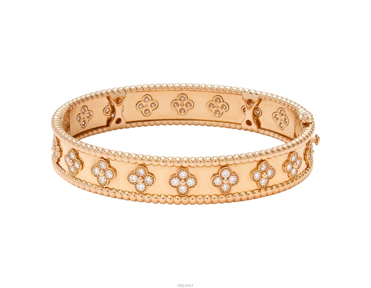 Van Cleef & Arpels [�׶��ĸ�]��Ŭ�������� ������ Ŭ�ι� �극�̽��� ������ ���̾Ƹ�� S  77561[�׶��ĸ�]��Ŭ�������� ������ Ŭ�ι� �극�̽��� �����