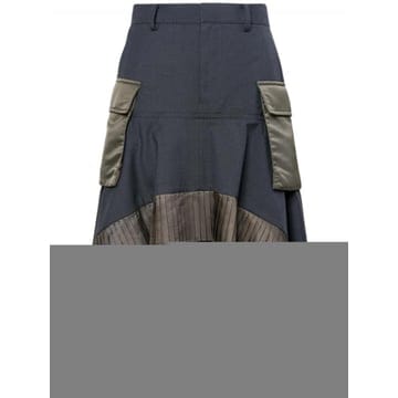 26SS Sacai Midi 스커트 2608285342 TP578088504