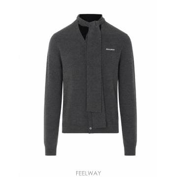 FW26[미우미우] 가디건 MMF03X 6068F0308 [B0]