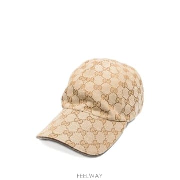 26FW 구찌 베이지 모자 with all over GG motif in 코튼 for women 875733