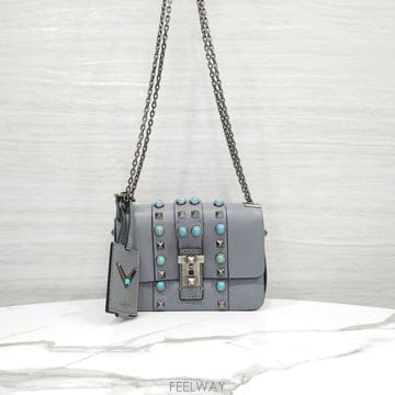 Valentino [������] �߷�Ƽ�� �������� ī���� B �����͵� �Ѹ� �̴� ü�� ũ�ν��� LW2B0091WQ1[������] �߷�Ƽ�� �������� ī���� B �����͵� �Ѹ� �̴�