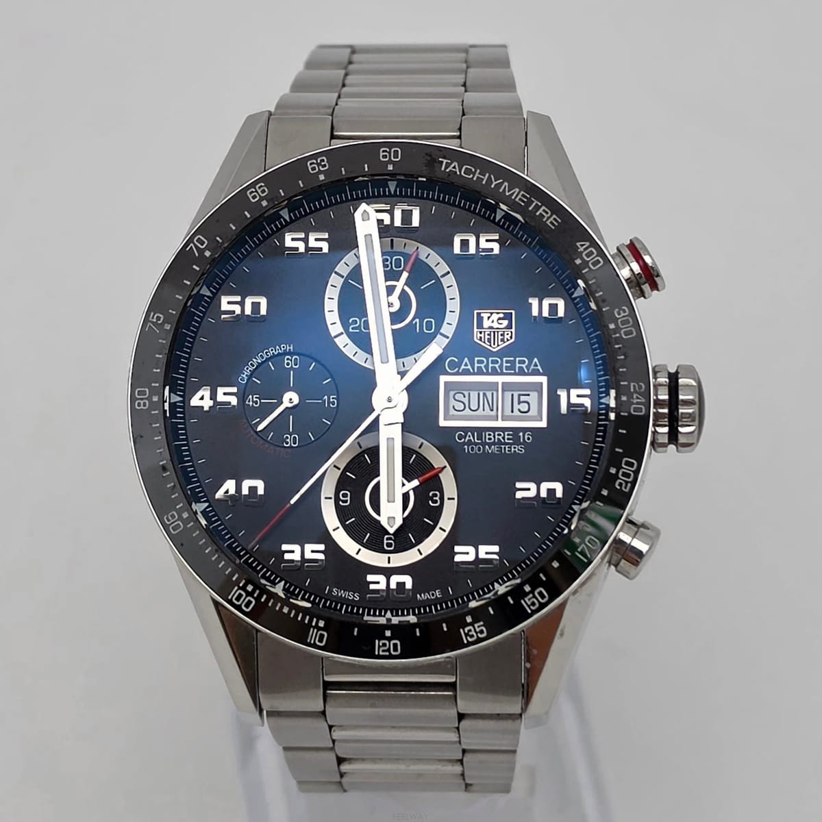Tag Heuer �±�ȣ�̾� ��� Į���� 16 �����ƽ �ð�43mm�±�ȣ�̾� ��� Į���� 16 �����ƽ �ð�43mm