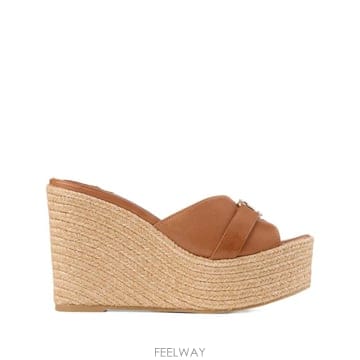 Jimmy Choo ���Ϲ�� ������ 100mm Leda wedge sandals���Ϲ�� ������ 100mm Leda wedge sandals