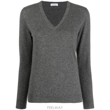 Brunello Cucinelli ���Ϲ�� ���ڷ� ��ġ�ڸ� V�� ĳ�ù̾� �����ʹ��Ϲ�� ���ڷ� ��ġ�ڸ� V�� ĳ�ù̾� ������
