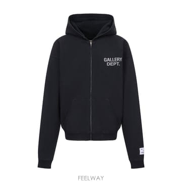 GALLERY DEPT. ������ ����Ʈ��Ʈ 90S FULL ZIP ���� �ĵ� ���� FZ-50047 BLACK������ ����Ʈ��Ʈ 90S FULL ZIP ���� �ĵ� ���� FZ-50047