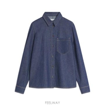 25FW Maison Kitsune 여성 셔츠 PW00414WD4016P470 TP578505287
