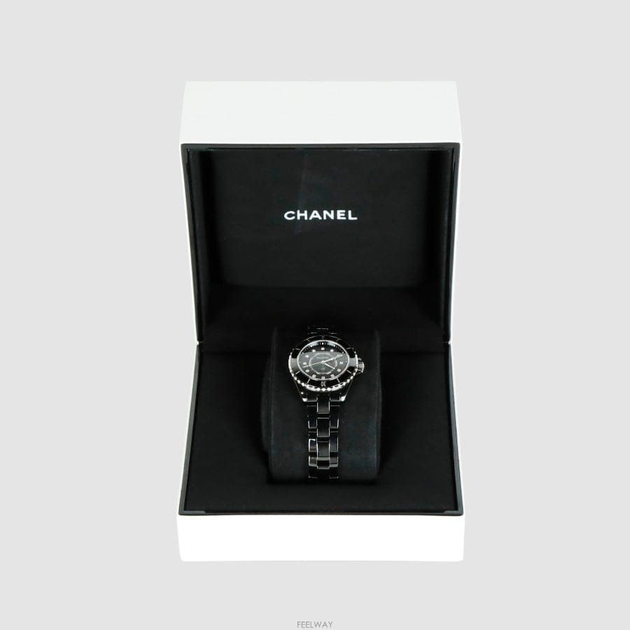 CHANEL [�Ƹ�����]34���� J12 ����� ���̾� �ð�[�Ƹ�����]34���� J12 ����� ���̾� �ð�