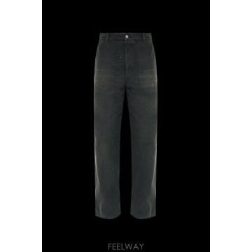 Maison Margiela 26FW �������������� Double dyed ��ũ trousers in ���� ��ư with spots S5026FW �������������� Double dyed ��ũ trousers in ���� 