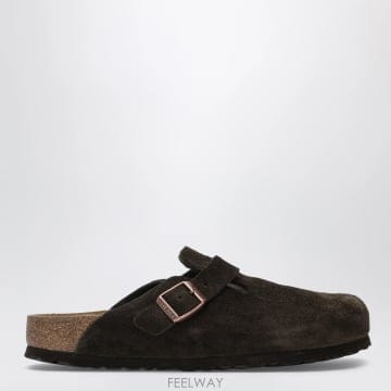 Birkenstock 26SS BIRKENSTOCK ���� suede Boston clogs by Birkenstock 6604626SS BIRKENSTOCK ���� suede Boston clogs by Birkenst