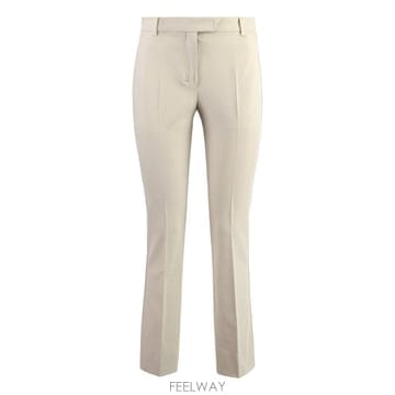 Max Mara 25SS �������� Stretch viscose trousers with flared hem FATINA25125SS �������� Stretch viscose trousers with flared hem