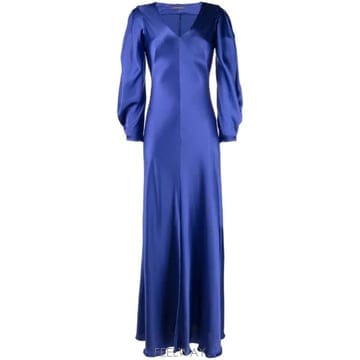 Alberta Ferretti 26 FW �˺���Ÿ�䷹Ƽ ���� ��Ҹ� ��ũ �̺�� �巹�� A04565117 TP45752609826 FW �˺���Ÿ�䷹Ƽ ���� ��Ҹ� ��ũ �̺�� �巹�� A0