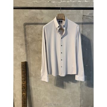 띠어리 pk 패브릭 버튼다운 셔츠 100
