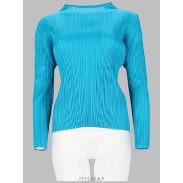 Issey Miyake 26FW �ø����ø��� ���� Ƽ���� PP66JK111 73 BLUE26FW �ø����ø��� ���� Ƽ���� PP66JK111 73 BLUE