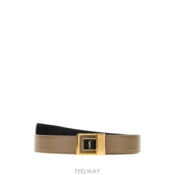 Saint Laurent [X45]���ζ� 732556AAB25 1244 ���� ��Ʈ �㸮�� Dove grey leather belt[X45]���ζ� 732556AAB25 1244 ���� ��Ʈ �㸮�� Dove gre