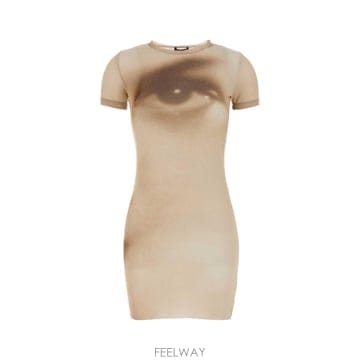 Jean Paul Gaultier [X45]�������쿡 2604WDR194M032P 68 ���� ���ǽ� �� �̵� �̴� �巹�� Printed tul[X45]�������쿡 2604WDR194M032P 68 ���� ���ǽ� �� �̵�