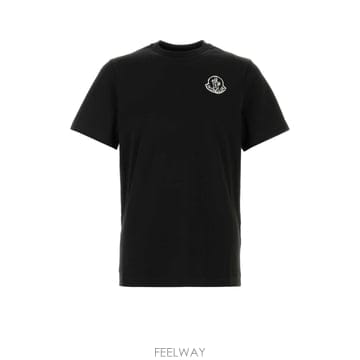 Moncler [X45]��Ŭ���� L20918C0002589AUG 999 ���� Ƽ���� �μҸ� ž Black cotton t[X45]��Ŭ���� L20918C0002589AUG 999 ���� Ƽ���� �μҸ�