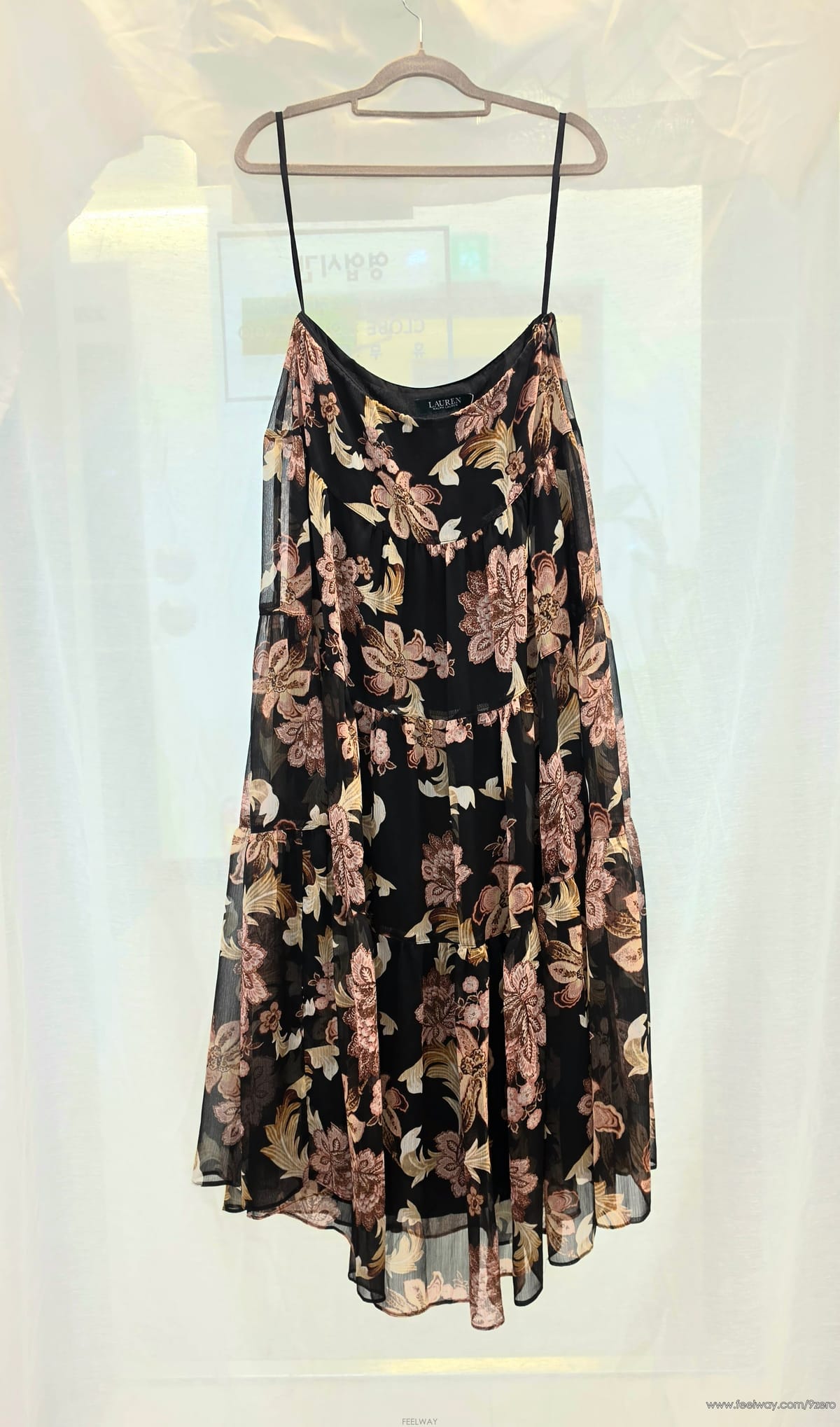 Ralph Lauren �η������η� �÷η� ���� Ƽ��� �巹�� ���ǽ� �����η������η� �÷η� ���� Ƽ��� �巹�� ���ǽ� ����