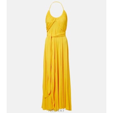 Alaia 26 FW �˶��̾� �巹���� Ȧ�ͳ� ���� �ƽ� �巹�� TP58109656926 FW �˶��̾� �巹���� Ȧ�ͳ� ���� �ƽ� �巹�� TP5810