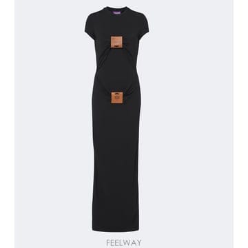 Jean Paul Gaultier 26 FW �������쿡 ���� Ʈ���� ���� �ƽ� �巹�� TP58110008526 FW �������쿡 ���� Ʈ���� ���� �ƽ� �巹�� TP581100