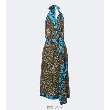 Dries Van Noten 26 FW �帮���ݳ�ư ����Ʈ Ȧ�ͳ� �̵� �巹�� TP58109696726 FW �帮���ݳ�ư ����Ʈ Ȧ�ͳ� �̵� �巹�� TP5810969